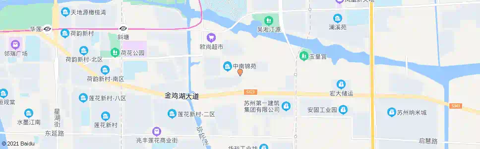 苏州朝阳路_公交站地图_苏州公交_妙搜公交查询2025