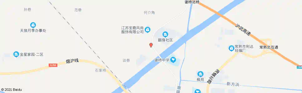 苏州翻身村_公交站地图_苏州公交_妙搜公交查询2025