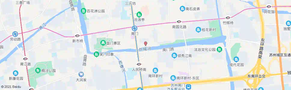 苏州轮船码头首末站_公交站地图_苏州公交_妙搜公交查询2025