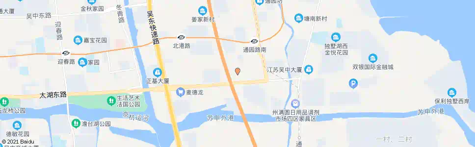 苏州娄葑街道_公交站地图_苏州公交_妙搜公交查询2025