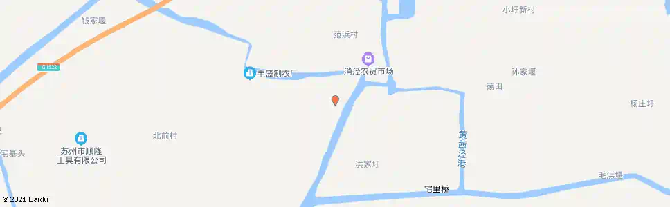 苏州二亩塘_公交站地图_苏州公交_妙搜公交查询2025