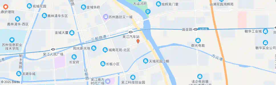 苏州吴江汽车站南门_公交站地图_苏州公交_妙搜公交查询2025