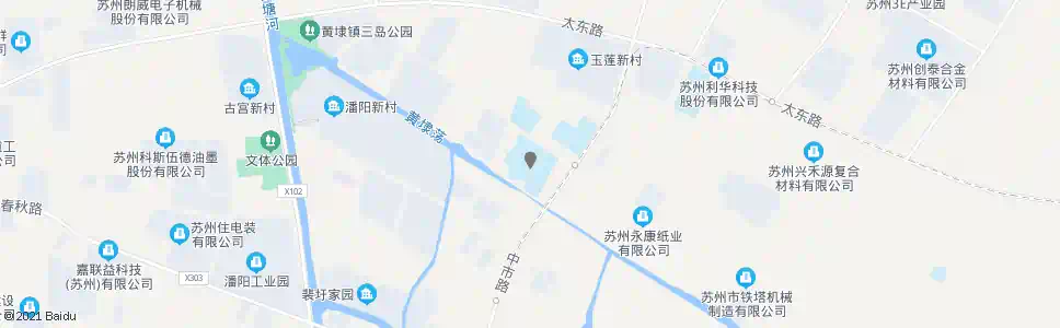 苏州黄埭中学_公交站地图_苏州公交_妙搜公交查询2025