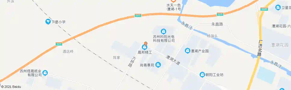 苏州漕湖大道方桥路东_公交站地图_苏州公交_妙搜公交查询2025
