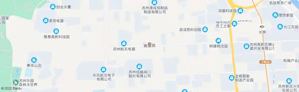 苏州嵩山路联港路西_公交站地图_苏州公交_妙搜公交查询2025
