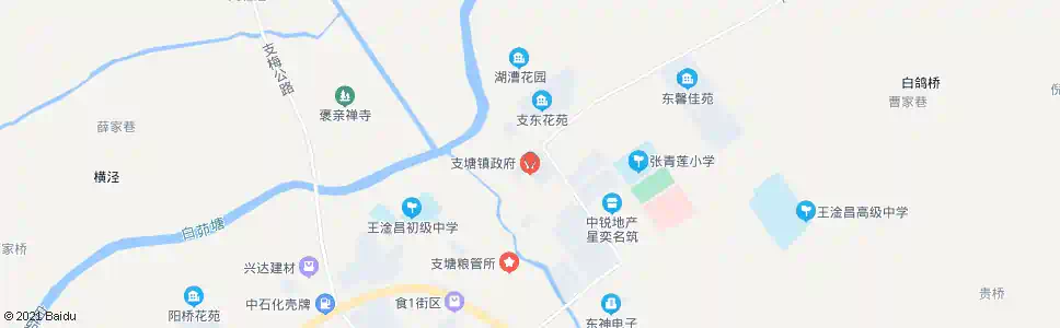 苏州支塘镇_公交站地图_苏州公交_妙搜公交查询2025