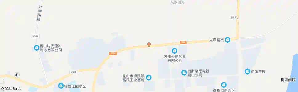 苏州昆开路_公交站地图_苏州公交_妙搜公交查询2025