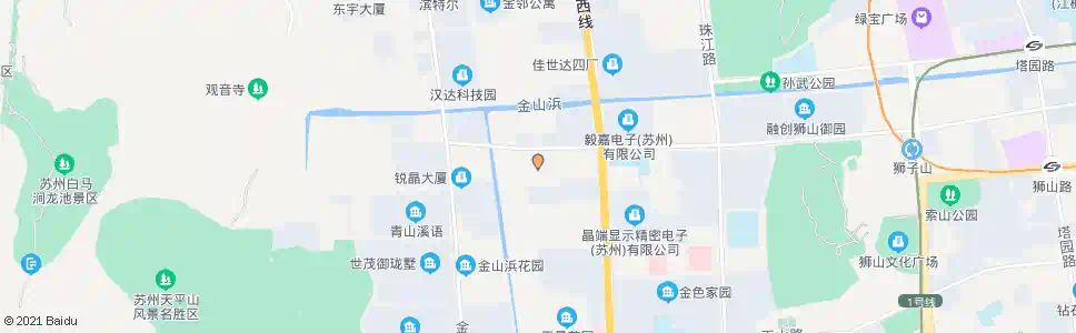 苏州科达科技_公交站地图_苏州公交_妙搜公交查询2025