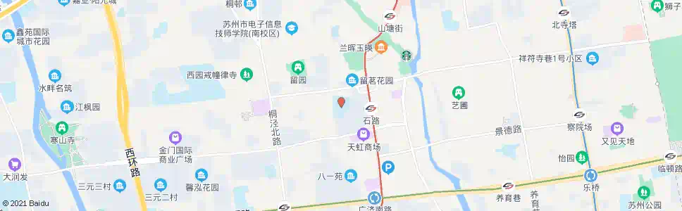 苏州园区五中_公交站地图_苏州公交_妙搜公交查询2025