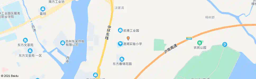 苏州前港村_公交站地图_苏州公交_妙搜公交查询2025