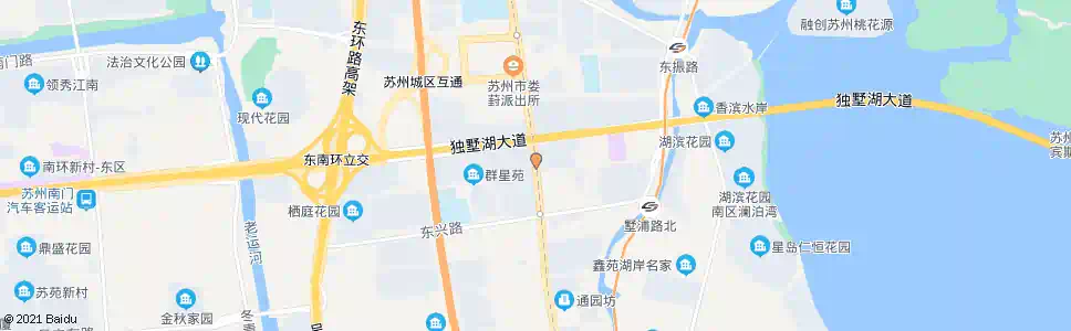 苏州群星苑一区_公交站地图_苏州公交_妙搜公交查询2025