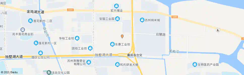 苏州金田路_公交站地图_苏州公交_妙搜公交查询2025