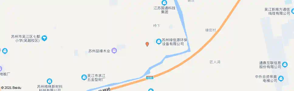 苏州田溪湾_公交站地图_苏州公交_妙搜公交查询2025