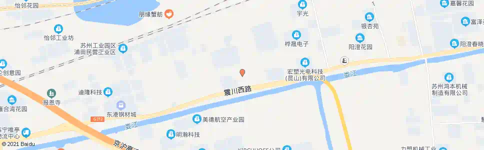 苏州外青松公路朱家村_公交站地图_苏州公交_妙搜公交查询2025