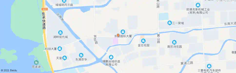 苏州东南管委会银环路_公交站地图_苏州公交_妙搜公交查询2025