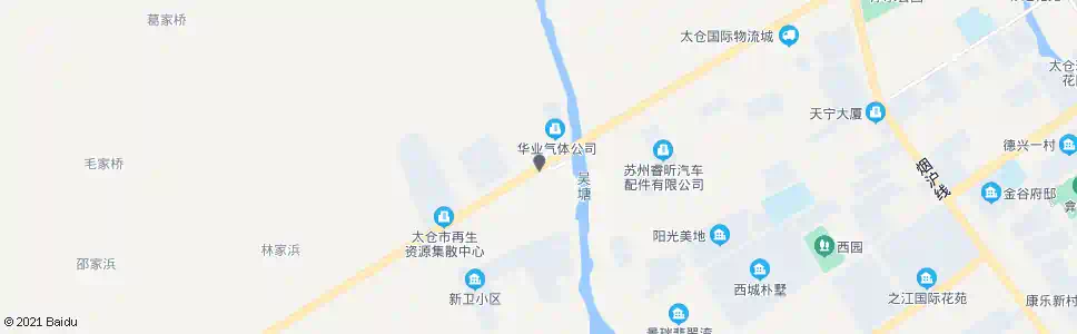 苏州吴塘河大桥_公交站地图_苏州公交_妙搜公交查询2025