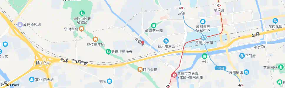 苏州塔影河桥_公交站地图_苏州公交_妙搜公交查询2025