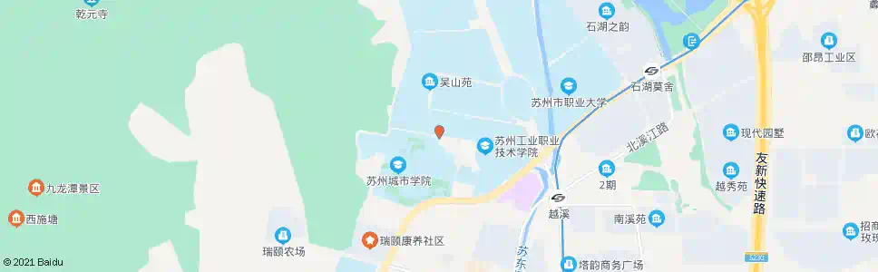 苏州一川街_公交站地图_苏州公交_妙搜公交查询2025