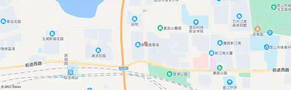 苏州新城翡翠湾_公交站地图_苏州公交_妙搜公交查询2025