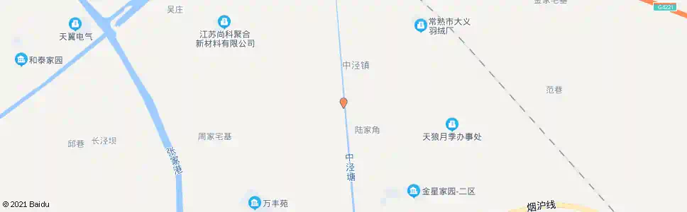苏州中泾南_公交站地图_苏州公交_妙搜公交查询2025