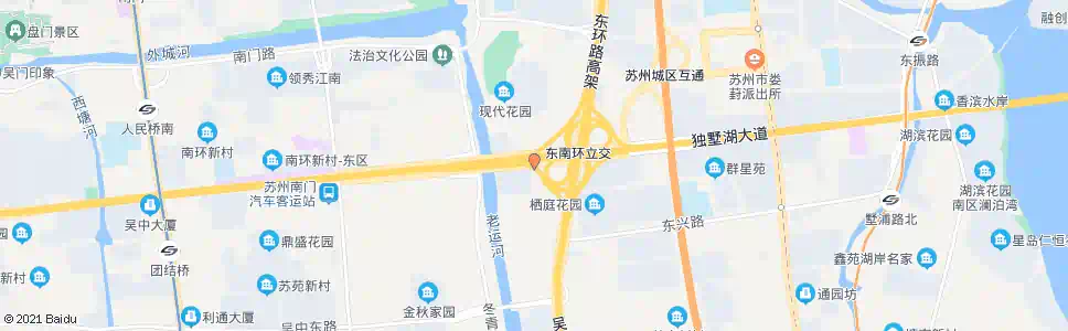 苏州东南环首末站_公交站地图_苏州公交_妙搜公交查询2025