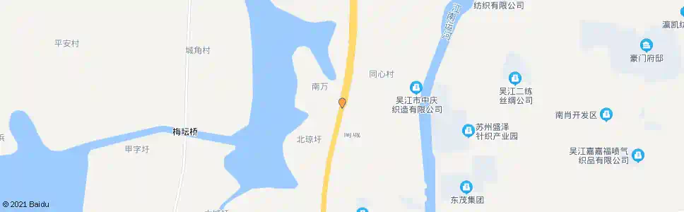 苏州万心村_公交站地图_苏州公交_妙搜公交查询2025