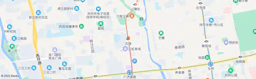 苏州石路站_公交站地图_苏州公交_妙搜公交查询2025
