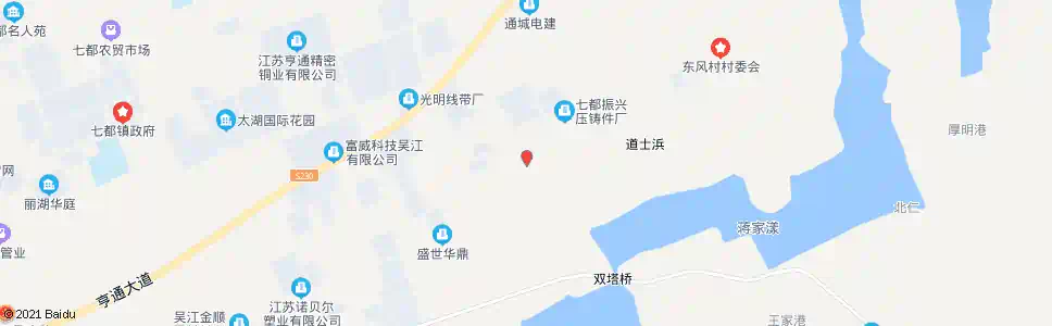 苏州李家港_公交站地图_苏州公交_妙搜公交查询2025