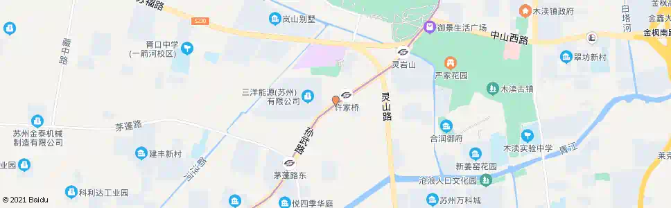 苏州上供路许家桥_公交站地图_苏州公交_妙搜公交查询2025
