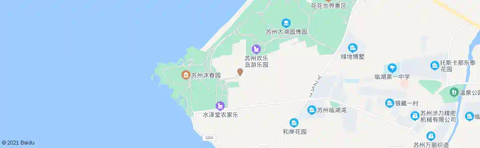 苏州灵湖村_公交站地图_苏州公交_妙搜公交查询2025