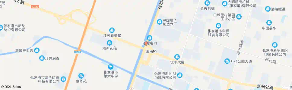 苏州泗港一号桥_公交站地图_苏州公交_妙搜公交查询2025