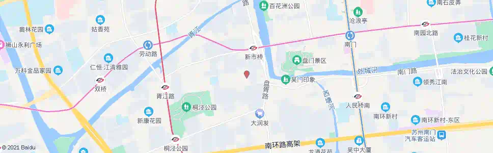 苏州贵金塘东路_公交站地图_苏州公交_妙搜公交查询2025