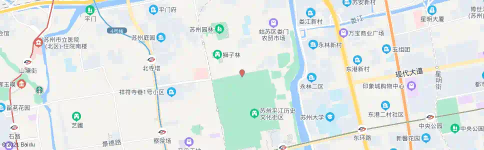 苏州平江路_公交站地图_苏州公交_妙搜公交查询2025