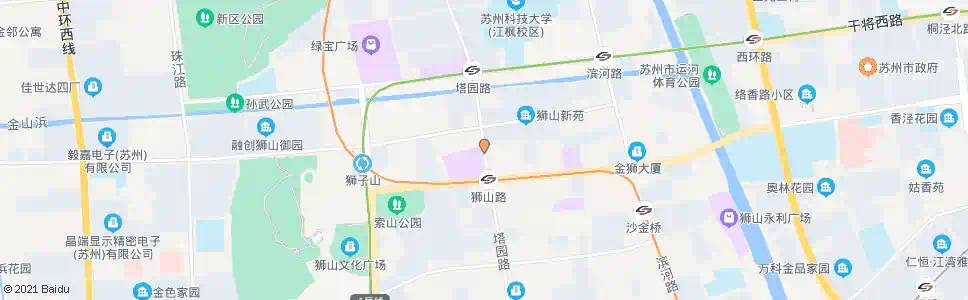 苏州桃园渡假村_公交站地图_苏州公交_妙搜公交查询2025