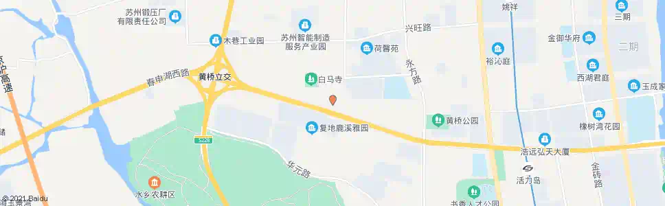 苏州黄桥街道_公交站地图_苏州公交_妙搜公交查询2025