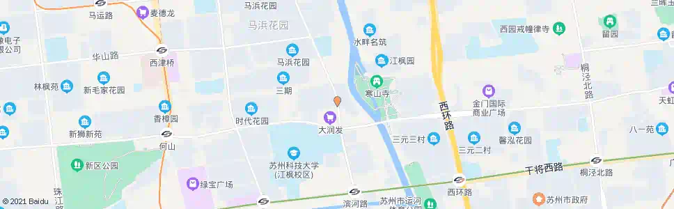 苏州大润发何山店_公交站地图_苏州公交_妙搜公交查询2025