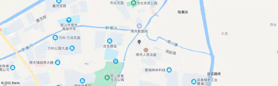 苏州周市西苑新邨_公交站地图_苏州公交_妙搜公交查询2025