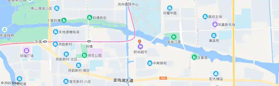 苏州淞江路星塘街_公交站地图_苏州公交_妙搜公交查询2025