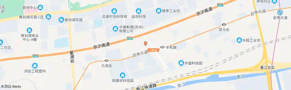 苏州方泾路_公交站地图_苏州公交_妙搜公交查询2025