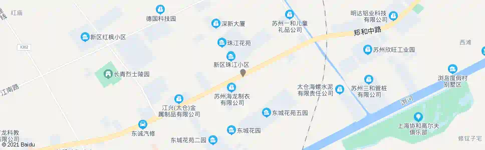 苏州苗圃_公交站地图_苏州公交_妙搜公交查询2025