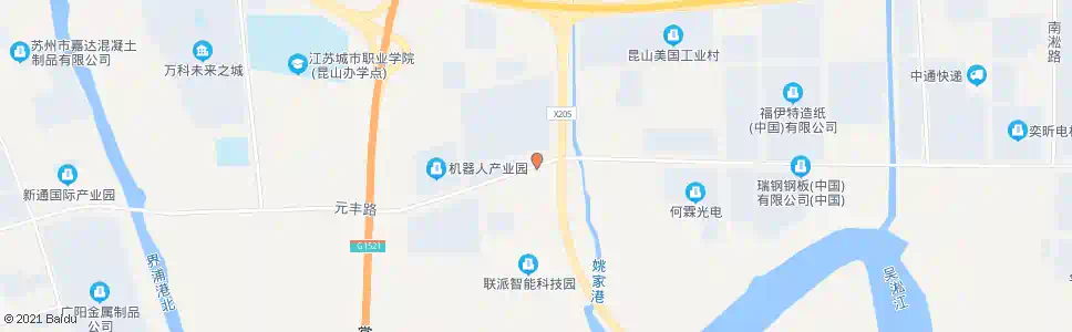 苏州景村_公交站地图_苏州公交_妙搜公交查询2025