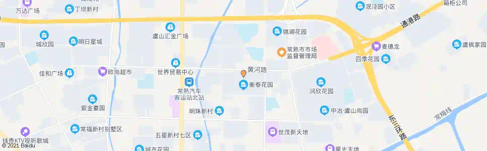 苏州泰慈花园(常熟客运北站)_公交站地图_苏州公交_妙搜公交查询2025