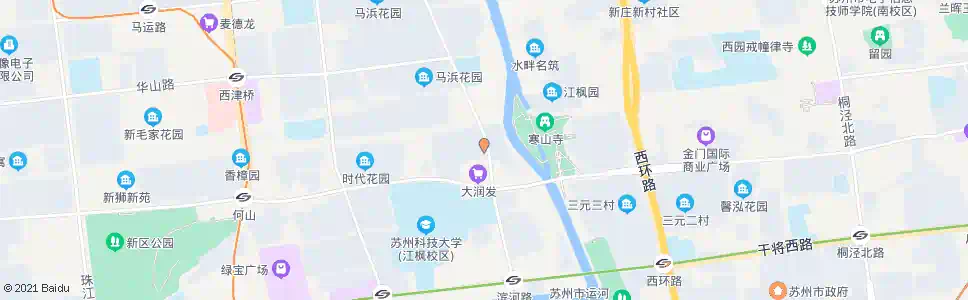 苏州今日家园东门_公交站地图_苏州公交_妙搜公交查询2025