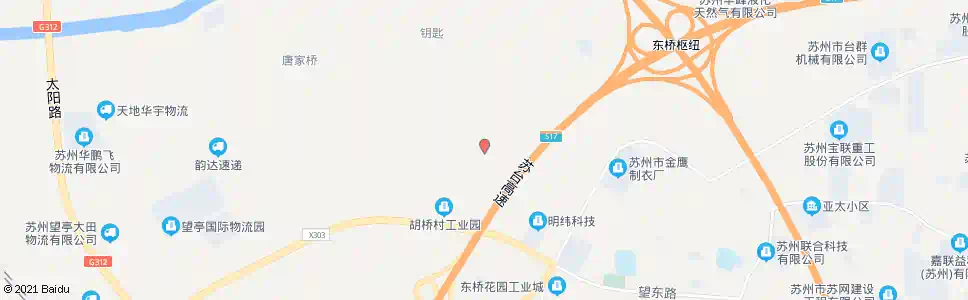 苏州胡桥村_公交站地图_苏州公交_妙搜公交查询2025
