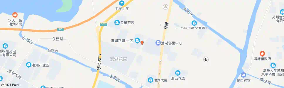 苏州漕湖花园六区东_公交站地图_苏州公交_妙搜公交查询2025