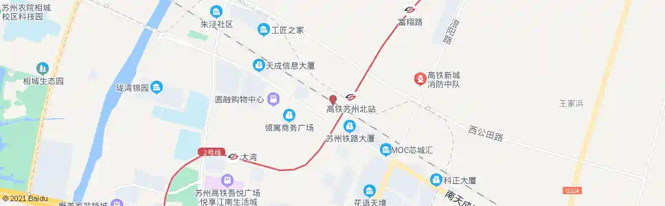 苏州嘉定北站_公交站地图_苏州公交_妙搜公交查询2025