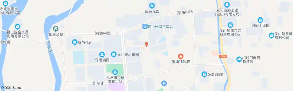 苏州商秧路机场路_公交站地图_苏州公交_妙搜公交查询2025