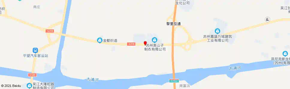 苏州美山子制衣_公交站地图_苏州公交_妙搜公交查询2025