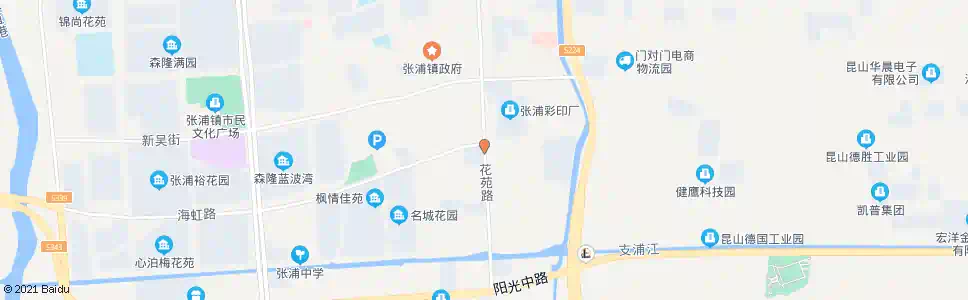 苏州花苑路海虹路_公交站地图_苏州公交_妙搜公交查询2025