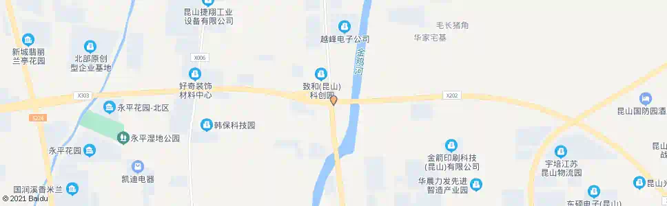 苏州金鸡河大桥保养场_公交站地图_苏州公交_妙搜公交查询2025